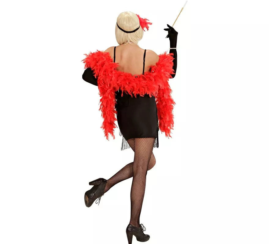 Translation missing: pt-PT.Disfraz de Flapper clásico negro para mujer