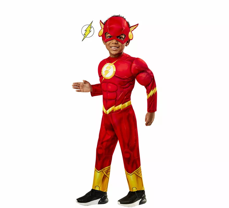 Translation missing: pt-PT.Disfraz de Flash Deluxe para niño