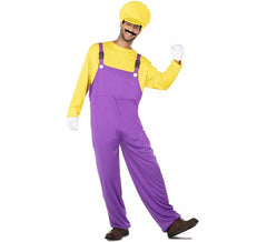 Fato de encanador amarelo para homem