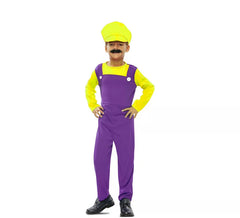 Fato de encanador amarelo para menino