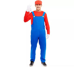 Fato de encanador vermelho para homem
