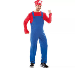 Fato de encanador vermelho para homem