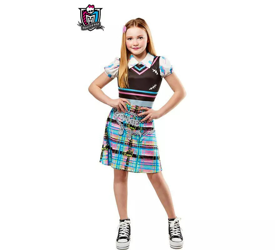Translation missing: pt-PT.Disfraz de Frankie Stein de Monster High Clásico para niña