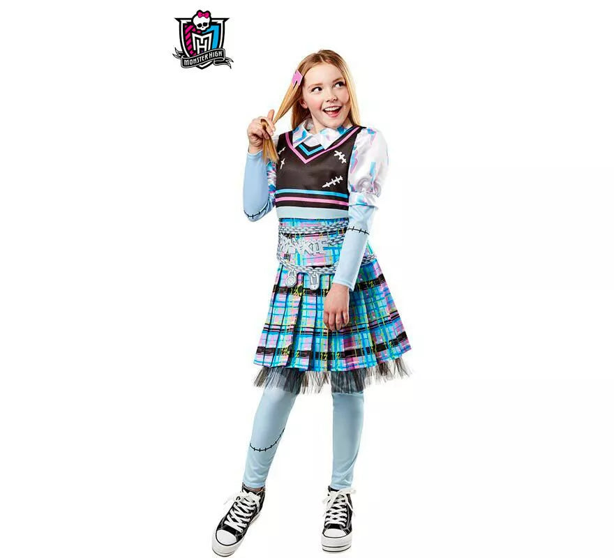 Translation missing: pt-PT.Disfraz de Frankie Stein de Monster High Deluxe para niña