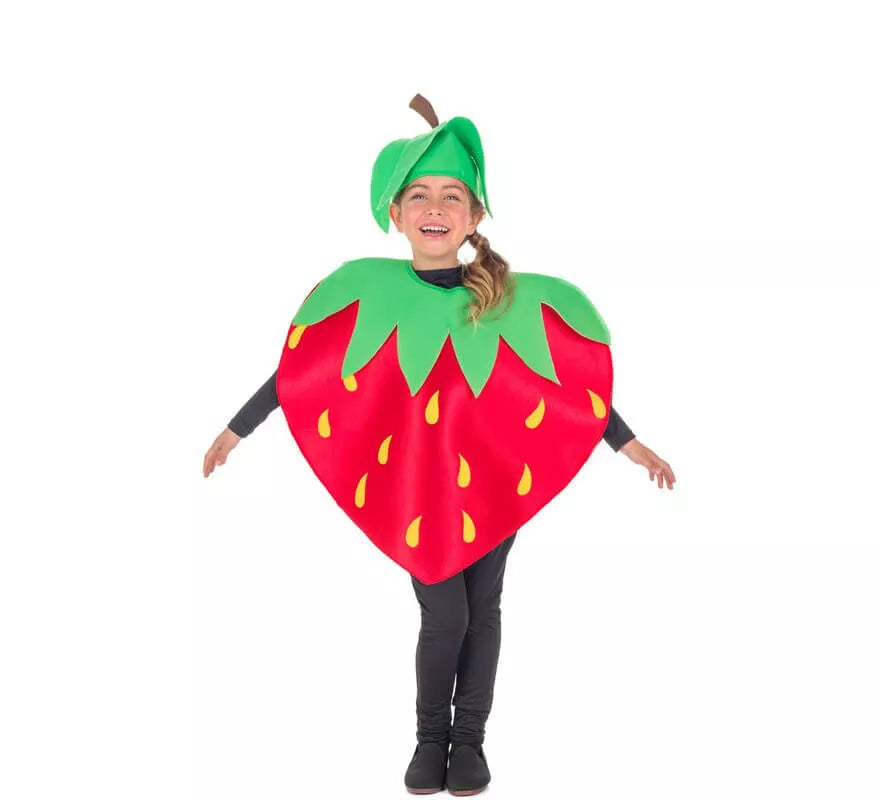 Disfraz de Fresa para niños