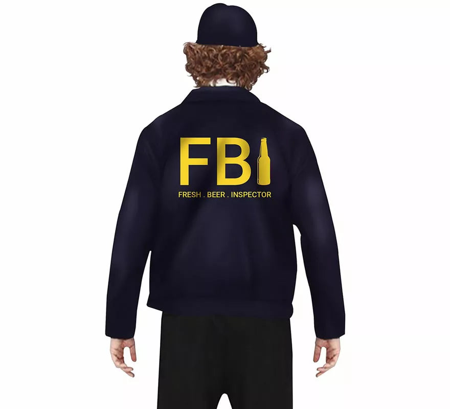 Translation missing: pt-PT.Disfraz de Fresh Beer Inspector FBI para hombre