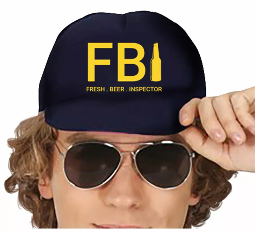 Translation missing: pt-PT.Disfraz de Fresh Beer Inspector FBI para hombre