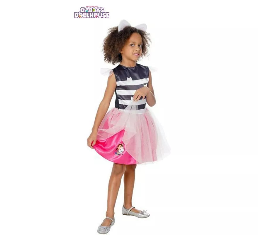 Translation missing: pt-PT.Disfraz de Gabbys Dollhouse con tutú deluxe para niña