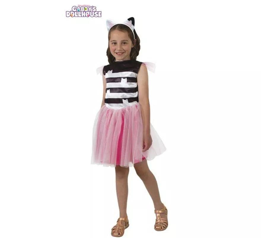 Translation missing: pt-PT.Disfraz de Gabbys Dollhouse con tutú deluxe para niña