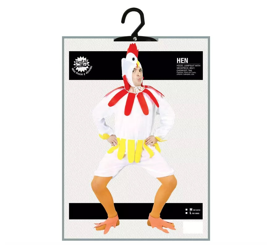 Disfraz de Gallina para hombre