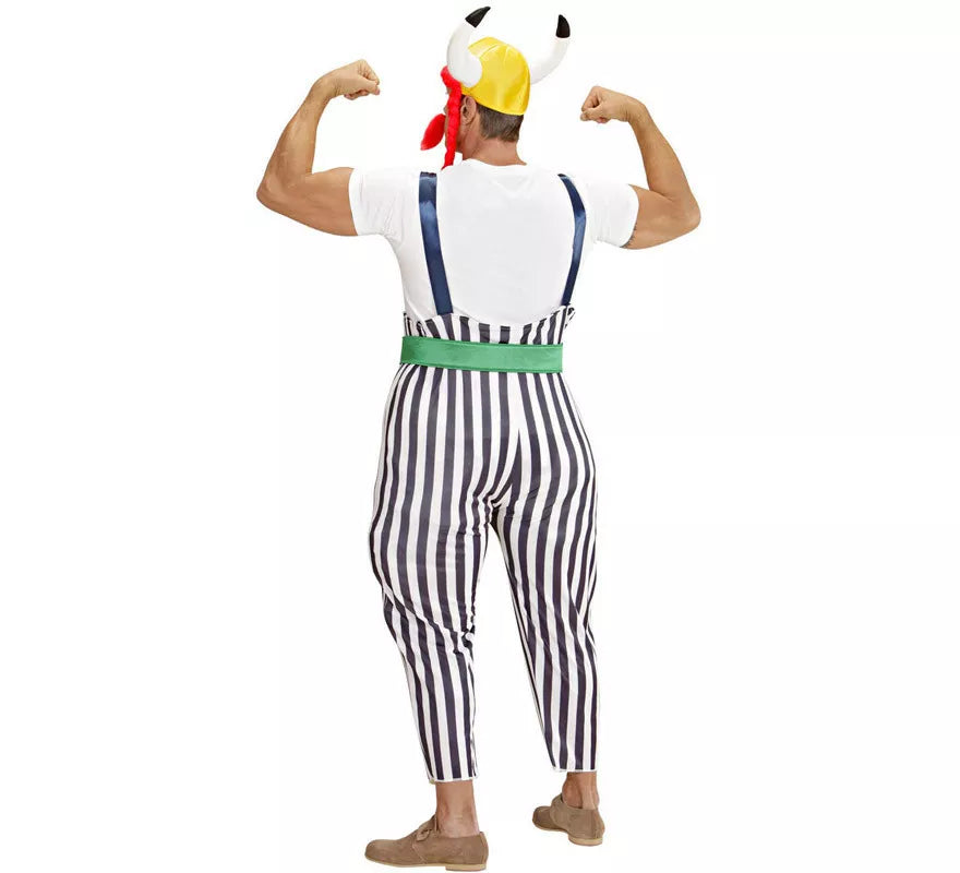 Translation missing: pt-PT.Disfraz de Galo Rollizo con Casco para hombre