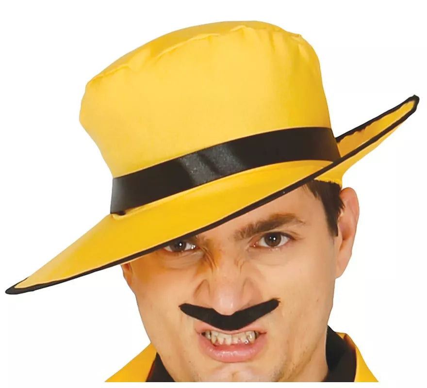 Disfraz de Gánster amarillo para hombre