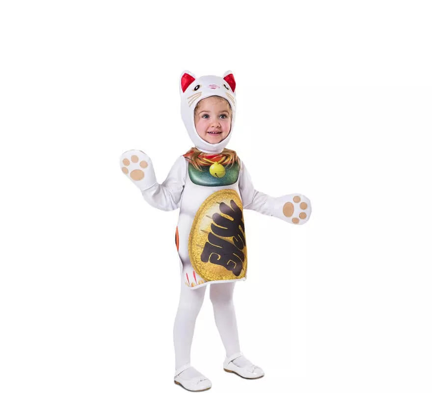 Translation missing: pt-PT.Disfraz de Gatito De La Suerte para niños y bebé