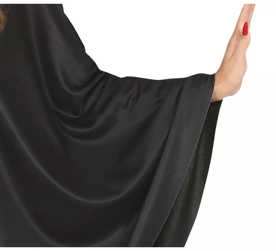 Translation missing: pt-PT.Disfraz de Gato en Poncho Negro para mujer