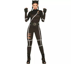 Fato de gato preto para mulher