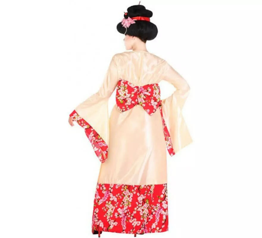Translation missing: pt-PT.Disfraz de Geisha con Flores para mujer