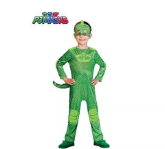 Fantasia de Gekko verde Pj Masks para meninos