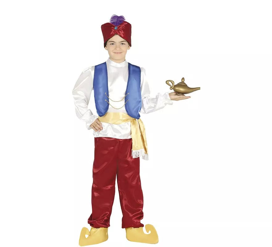 Translation missing: pt-PT.Disfraz de Genio de la Lámpara para niño