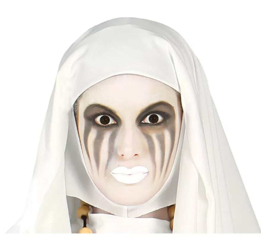 Translation missing: pt-PT.Disfraz de Ghost Monja blanca para mujer en Halloween