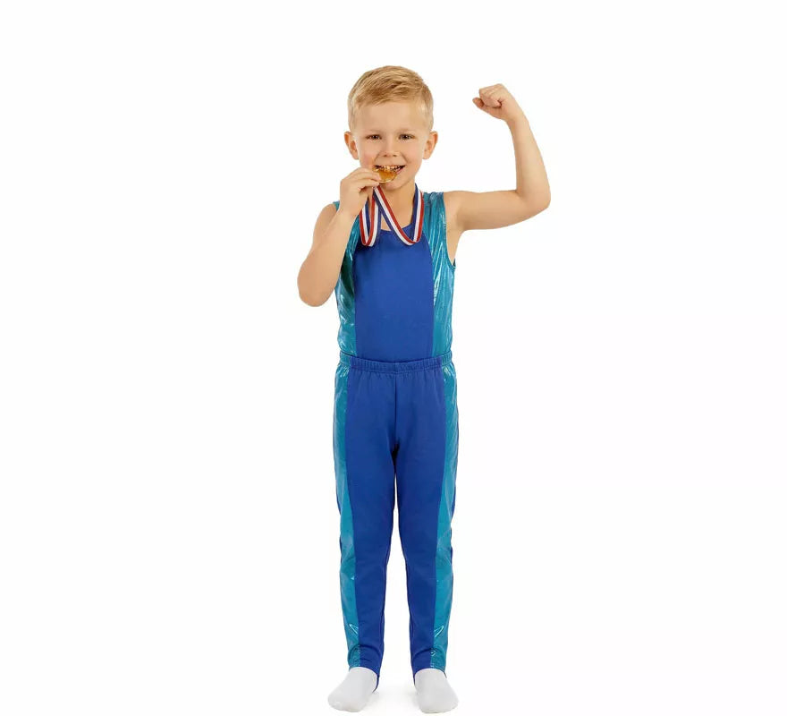Translation missing: pt-PT.Disfraz de Gimnasta Olímpico para niño