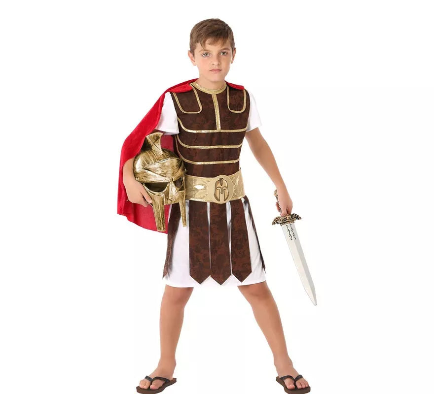 Translation missing: pt-PT.Disfraz de Gladiador con capa para niño