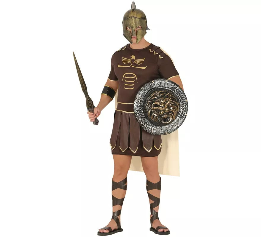 Translation missing: pt-PT.Disfraz de Gladius marrón para hombre