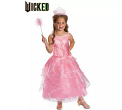 Fato Wicked Deluxe Glinda para meninas