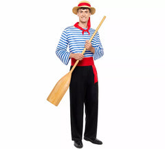 Traje de Gondoleiro Veneziano para Homens
