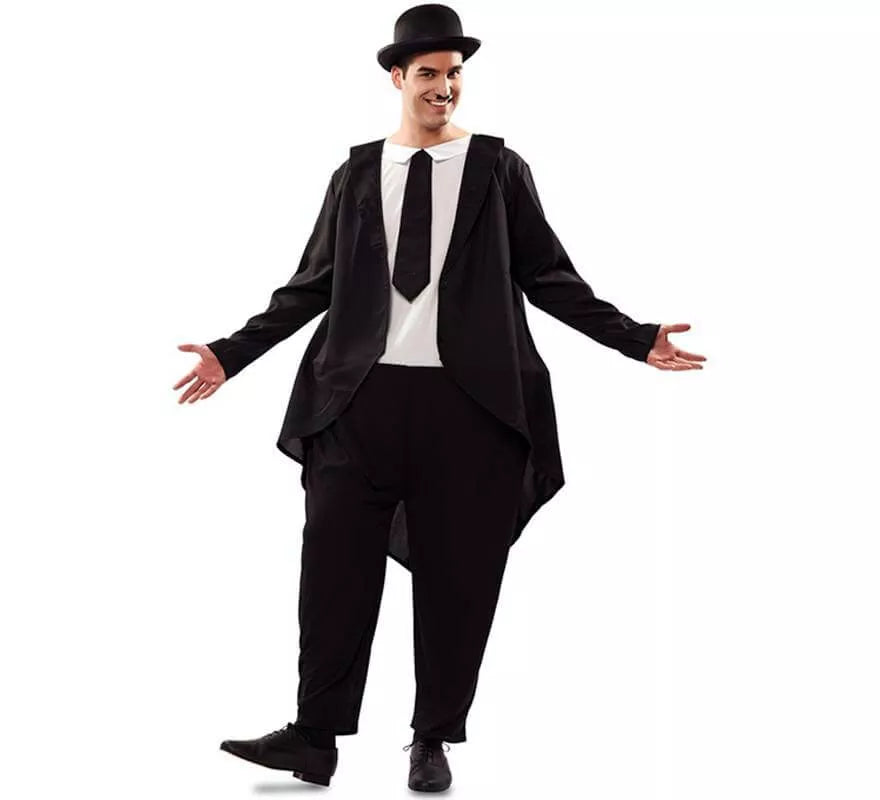 Translation missing: pt-PT.Disfraz de Gordo con traje para hombre