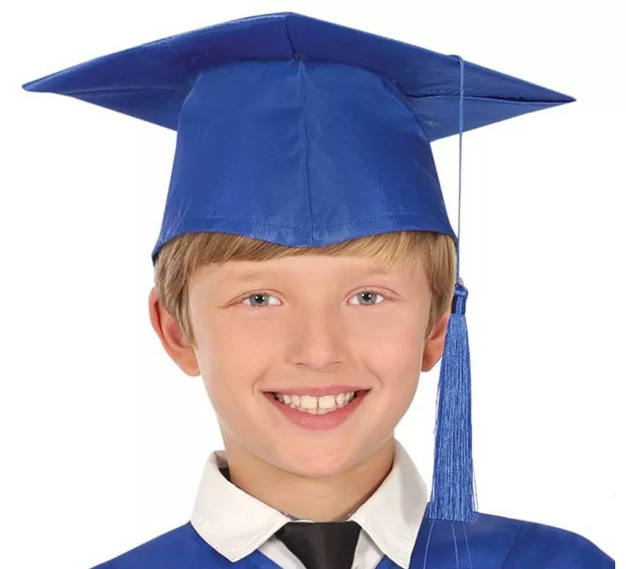 Translation missing: pt-PT.Disfraz de Graduado azul para niños