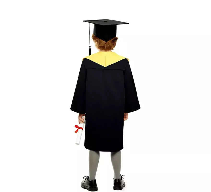 Translation missing: pt-PT.Disfraz de Graduado dorado para niños