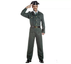 Fato de guarda civil para homem