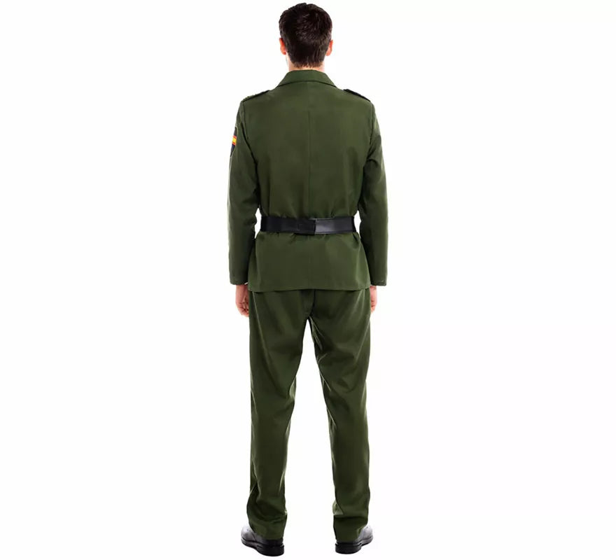 Translation missing: pt-PT.Disfraz de Guardia Civil Verde para hombre