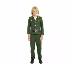 Fato de Guarda Civil verde para menino