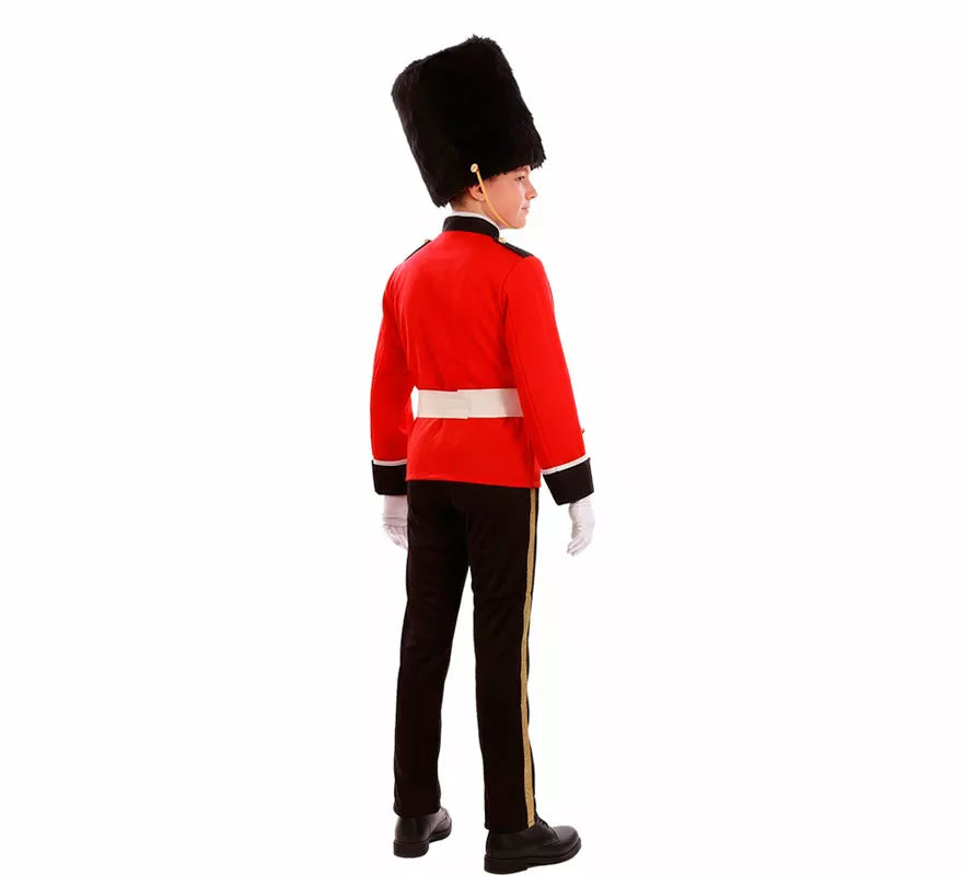 Disfraz de Guardia Real Inglés para niño