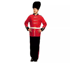 Fato de guarda real inglesa para homem tamanho ML