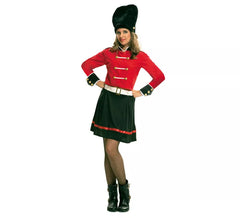 Fato de guarda real inglesa para mulher