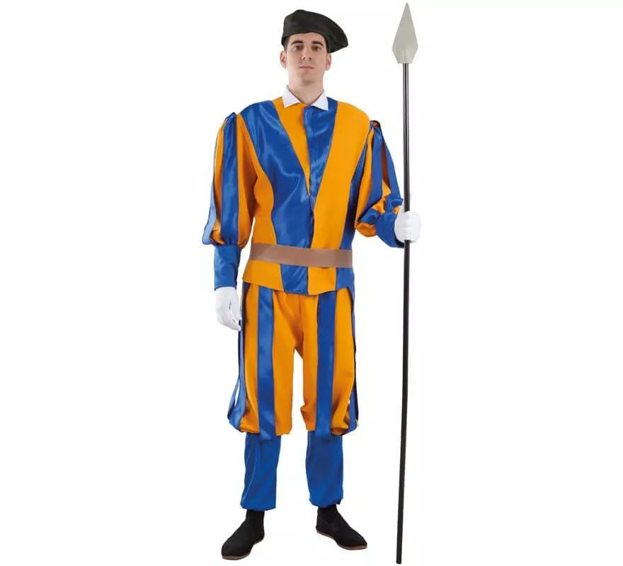 Disfraz de Guardia Real Suiza para hombre