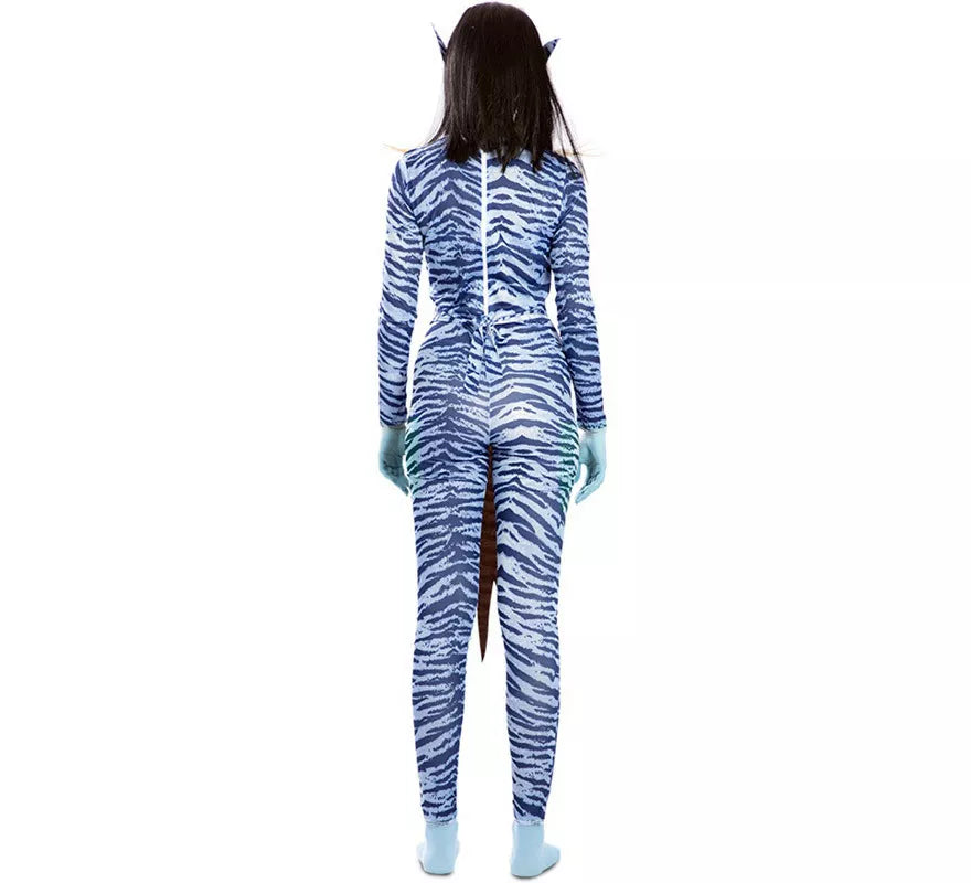 Translation missing: pt-PT.Disfraz de Guerrera Azul para mujer