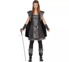 Fato de guerreiro do norte para mulher