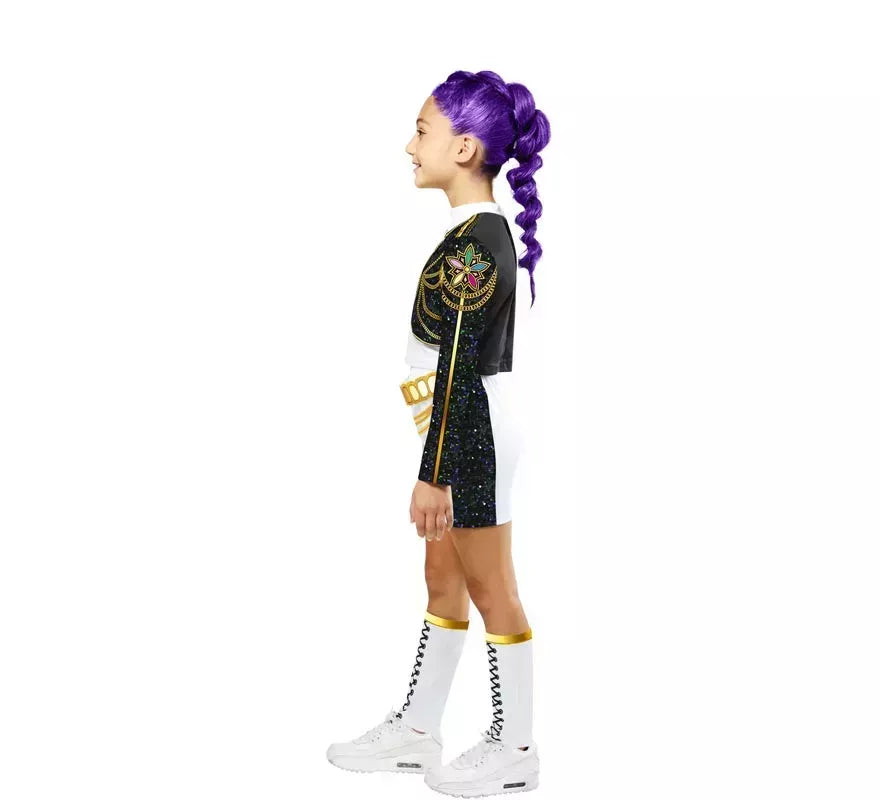 Translation missing: pt-PT.Disfraz de Guerrera K-Pop Rumi Golden para niña