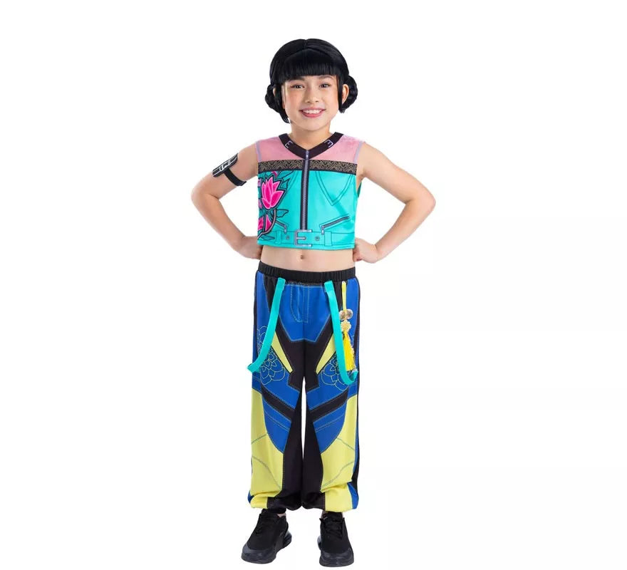 Translation missing: pt-PT.Disfraz de Guerrera K-Pop Zoey Classic para niña