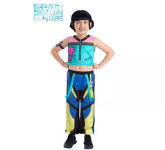 Fato clássica de guerreira K-Pop Zoey para meninas