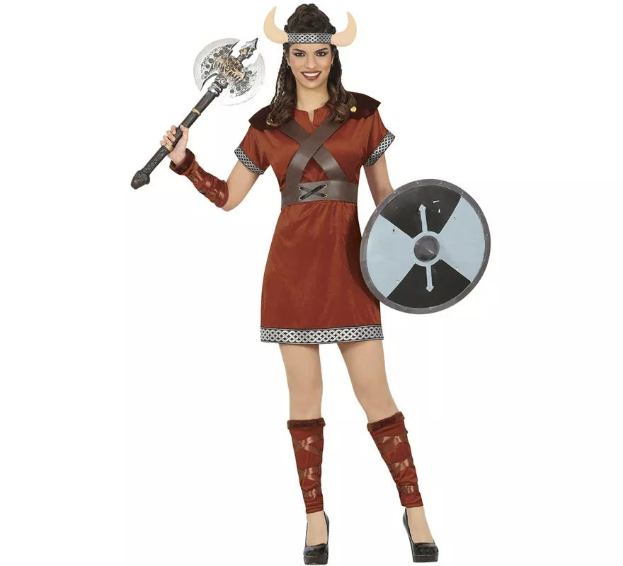 Translation missing: pt-PT.Disfraz de Guerrera Nórdica Vikinga para mujer