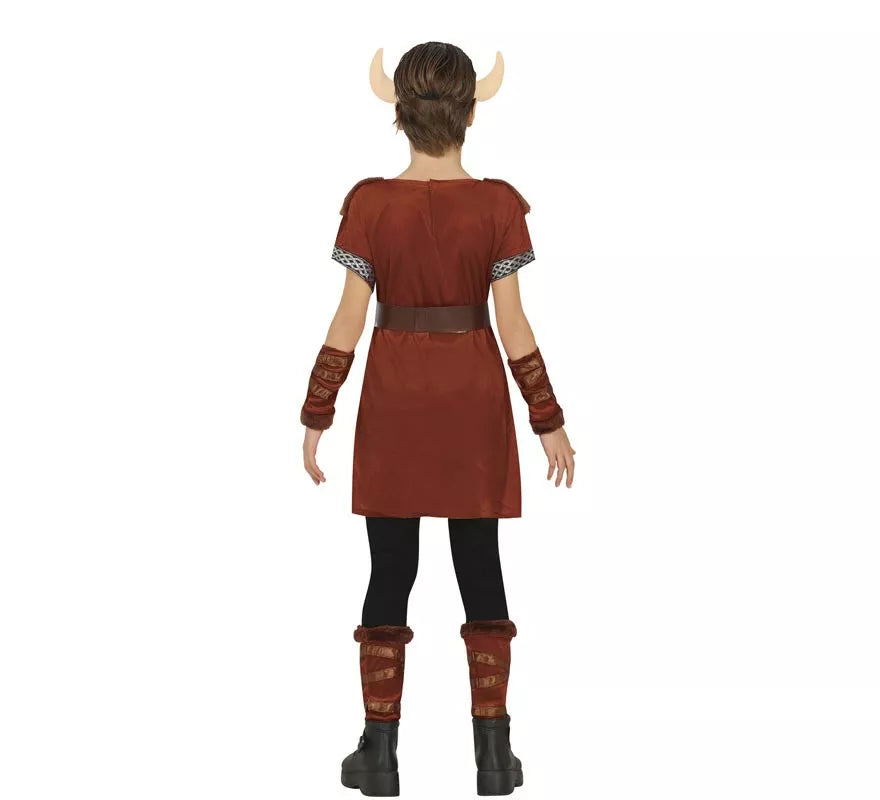 Translation missing: pt-PT.Disfraz de Guerrera Nórdica Vikinga para niña