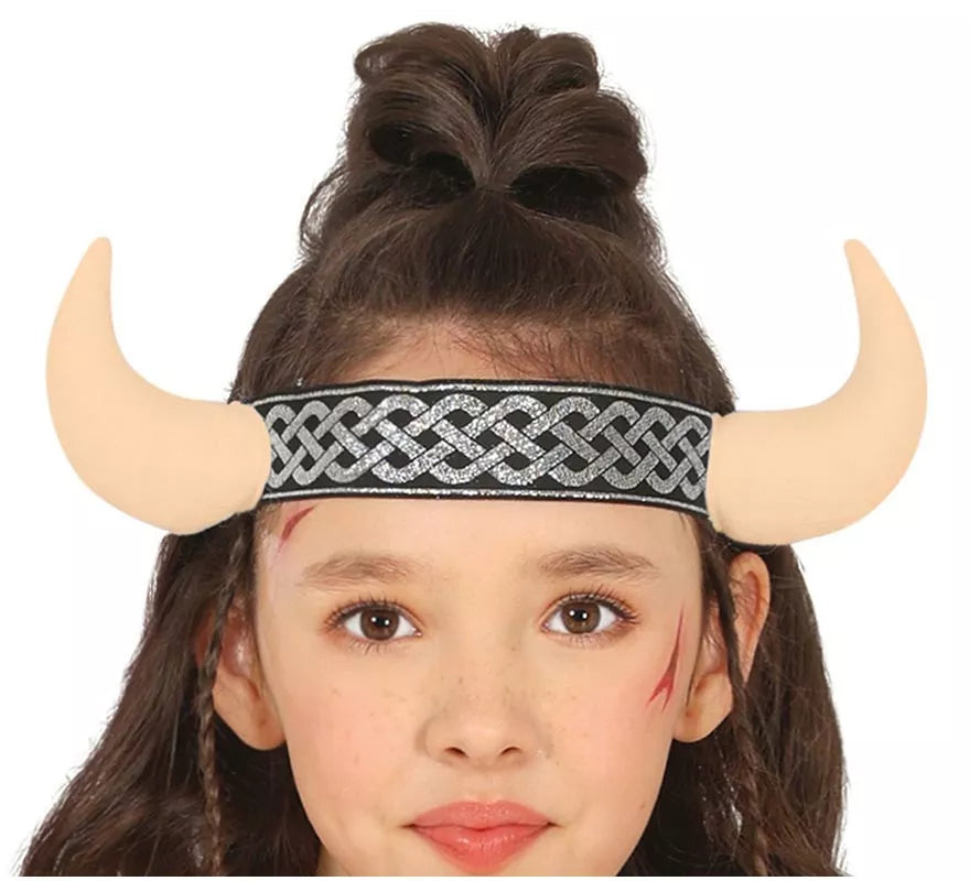 Translation missing: pt-PT.Disfraz de Guerrera Nórdica Vikinga para niña