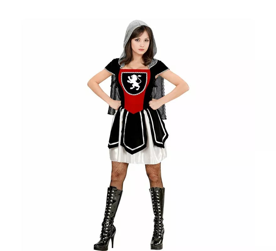 Translation missing: pt-PT.Disfraz de Guerrera Real vestido con capucha para mujer