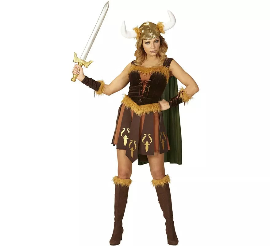 Translation missing: pt-PT.Disfraz de Guerrera Vikinga para mujer