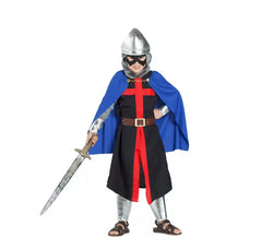 Fato de guerreiro máscara infantil