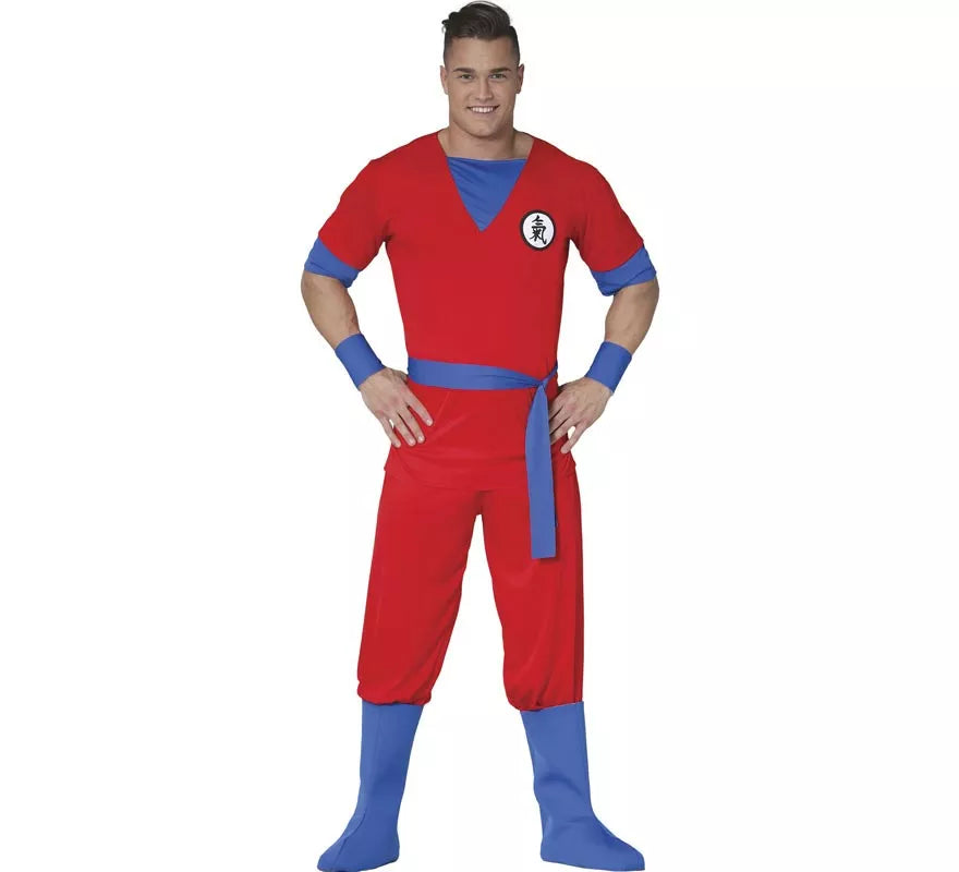 Translation missing: pt-PT.Disfraz de Guerrero Luchador para hombre adulto